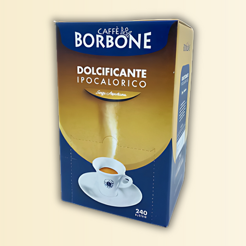 Dolcificante Ipocalorico Caffè Borbone - 240 Bustine Monodose