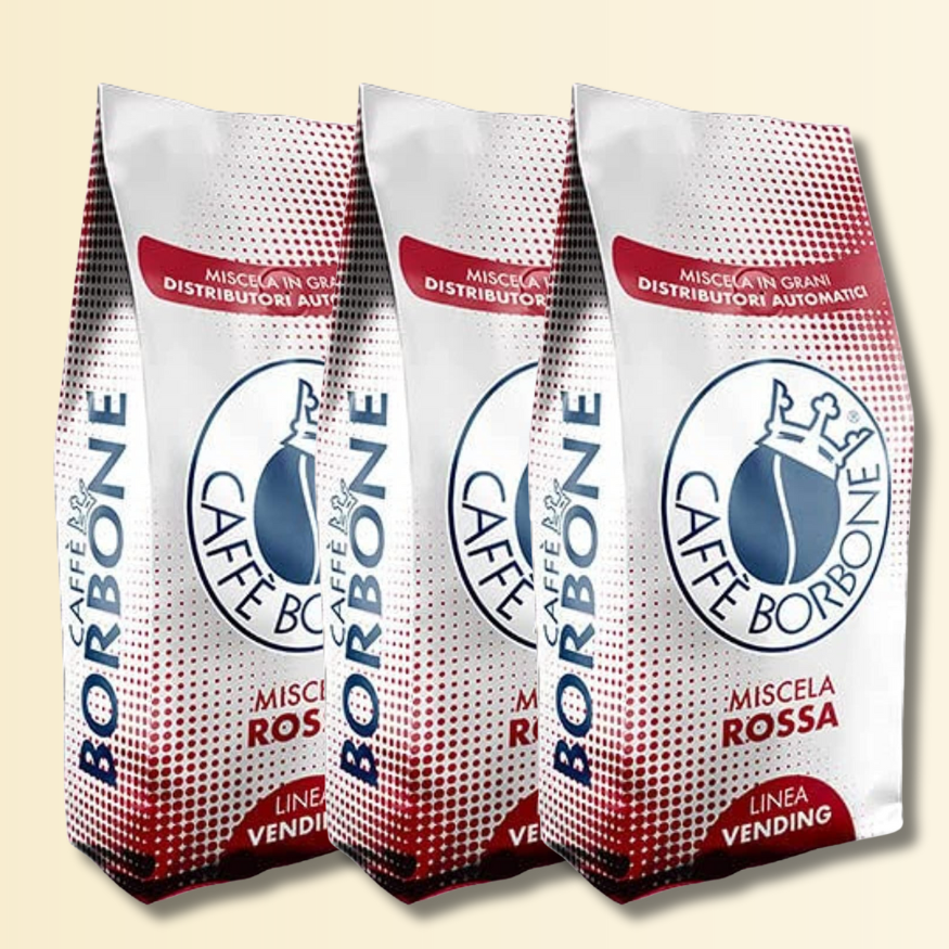 Caffè in Grani Borbone ROSSO - Confezioni da 1 a 6KG