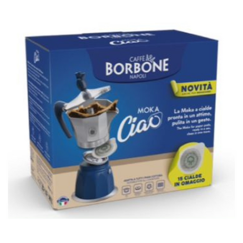 Moka Ciao - Borbone + 15 Cialde Omaggio - INDUZIONE