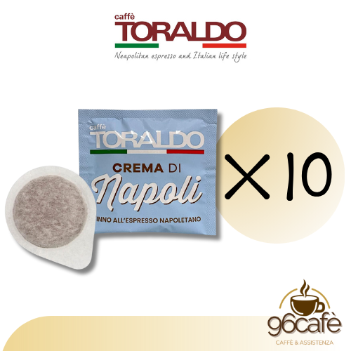 Kit Assaggio Toraldo - 10 Cialde CREMA DI NAPOLI