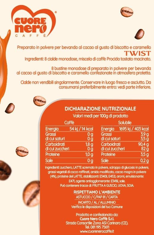 Assapora un Gustoso Caffè - 8 Cialde + 8 Bustine Solubili - VARI GUSTI