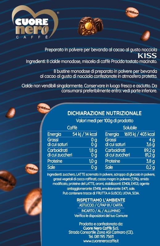 Assapora un Gustoso Caffè - 8 Cialde + 8 Bustine Solubili - VARI GUSTI
