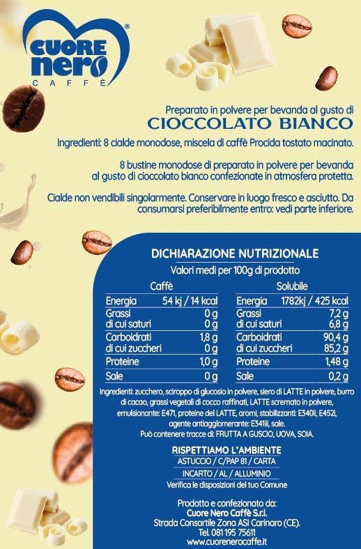 Assapora un Gustoso Caffè - 8 Cialde + 8 Bustine Solubili - VARI GUSTI