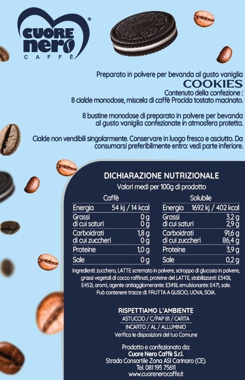 Assapora un Gustoso Caffè - 8 Cialde + 8 Bustine Solubili - VARI GUSTI
