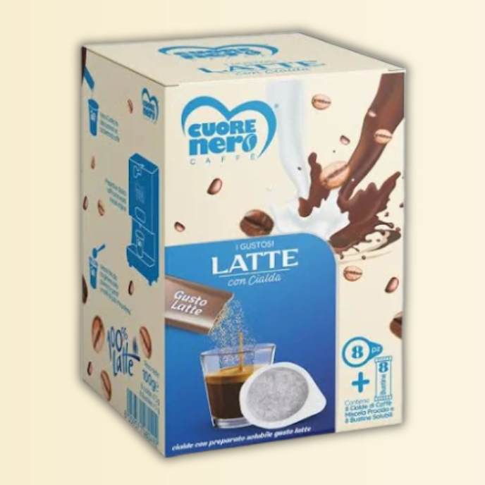 Assapora un Gustoso Caffè - 8 Cialde + 8 Bustine Solubili - VARI GUSTI