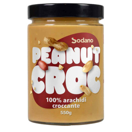 Burro di Arachidi Cremoso o Croccante – Peanut GNAM Sodano – Barattolo in Vetro da 300g