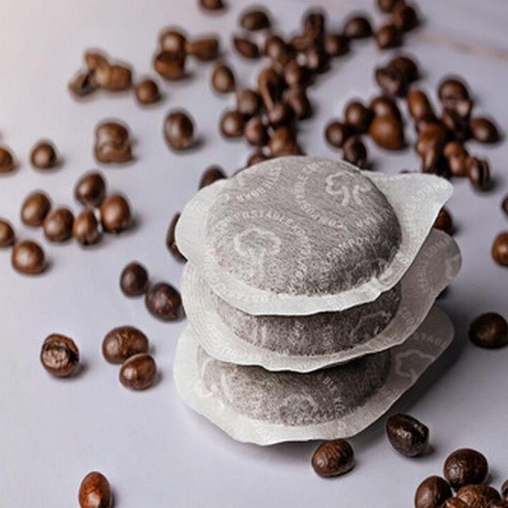 I Gustosi – Box Assortita 32 Cialde + 32 Bustine Aromatizzate | Crea il tuo Caffè Aromatizzato con Vari Gusti