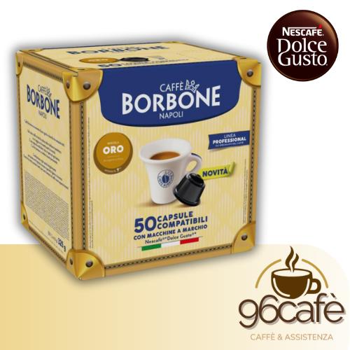 Caffè Borbone - DOLCEGUSTO - 50\100\150 Capsule Miscela Oro