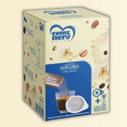 Assapora un Gustoso Caffè - 8 Cialde + 8 Bustine Solubili - VARI GUSTI