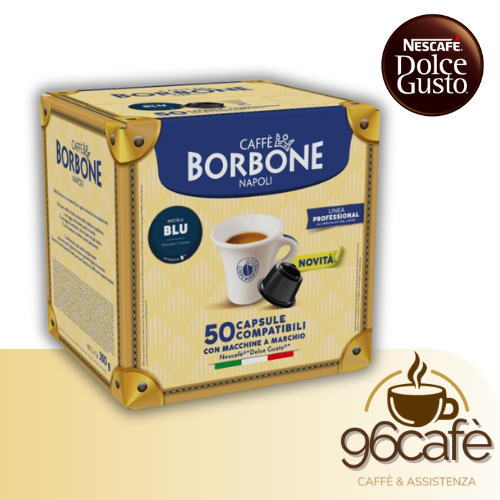 Caffè Borbone - DOLCEGUSTO - 50\100\150 Capsule Miscela Blu