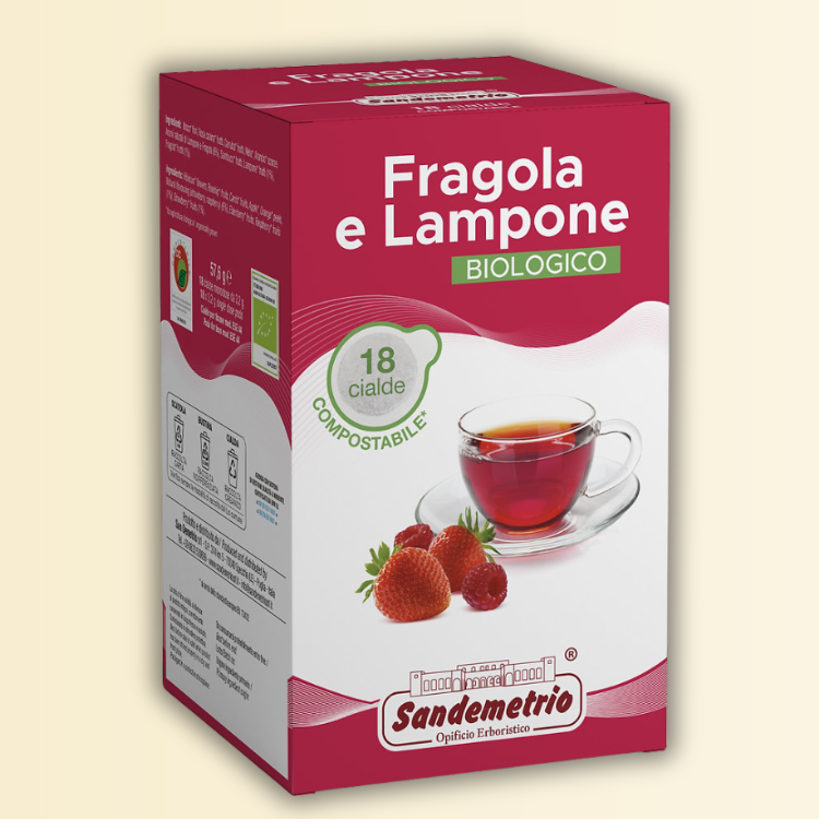 Tisane e Infusi San Demetrio – Cialde Filtro Carta - da 18 Cialde - VARI GUSTI