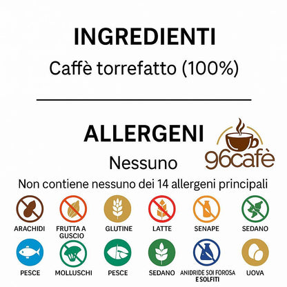 450 + 60 Omaggio CIALDE OMAGGIO - Donna Regina (Caffè Borbone) - Espresso Napoletano Forte e Cremoso