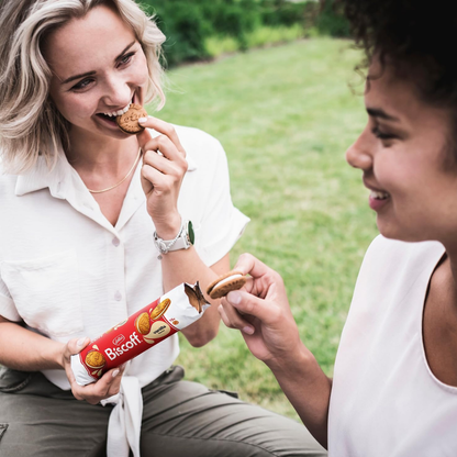 LOTUS - Tubo da 15 Biscotti ripieni alla Vaniglia o alla Crema - 150g