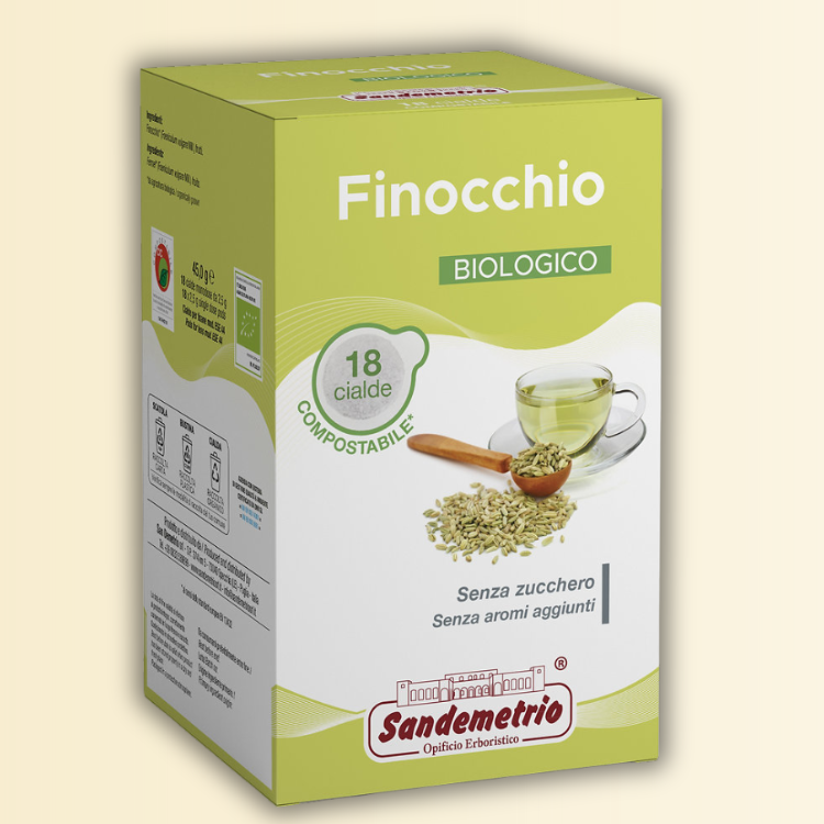 Tisane e Infusi San Demetrio – Cialde Filtro Carta - da 18 Cialde - VARI GUSTI