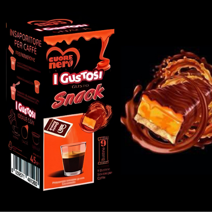 Insaporitore per Caffè - I GUSTOSI – 9 Bustine Solubili Aromatizzanti