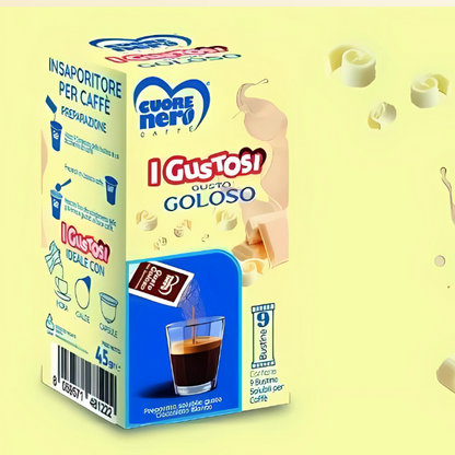 Insaporitore per Caffè - I GUSTOSI – 9 Bustine Solubili Aromatizzanti