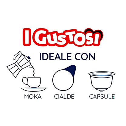 Insaporitore per Caffè - I GUSTOSI – 9 Bustine Solubili Aromatizzanti
