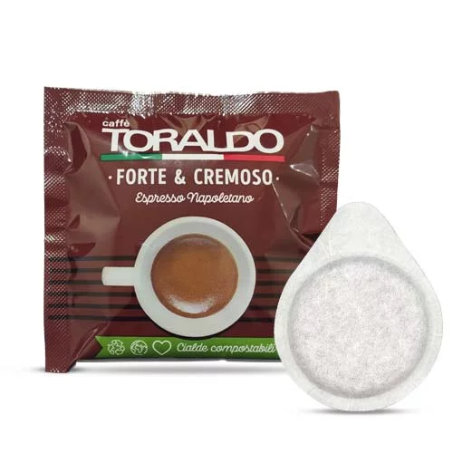 Caffè Toraldo Forte & Cremoso – 100 Cialde + 10 in OMAGGIO