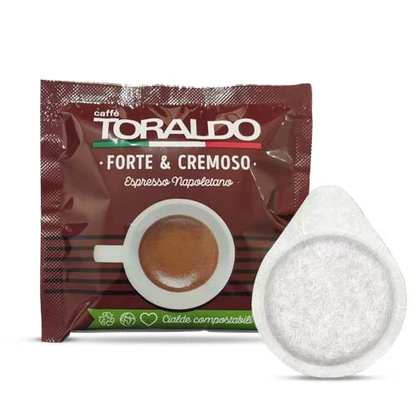 Caffè Toraldo Forte & Cremoso – 100 Cialde + 10 in OMAGGIO