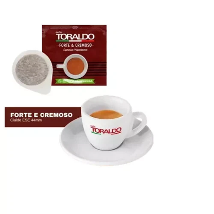 Caffè Toraldo Forte & Cremoso – 100 Cialde + 10 in OMAGGIO
