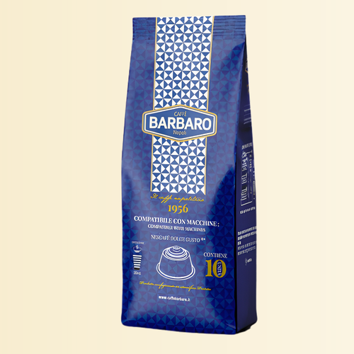 Caffè Barbaro per DOLCEGUSTO - 10 Capsule Miscela BLU