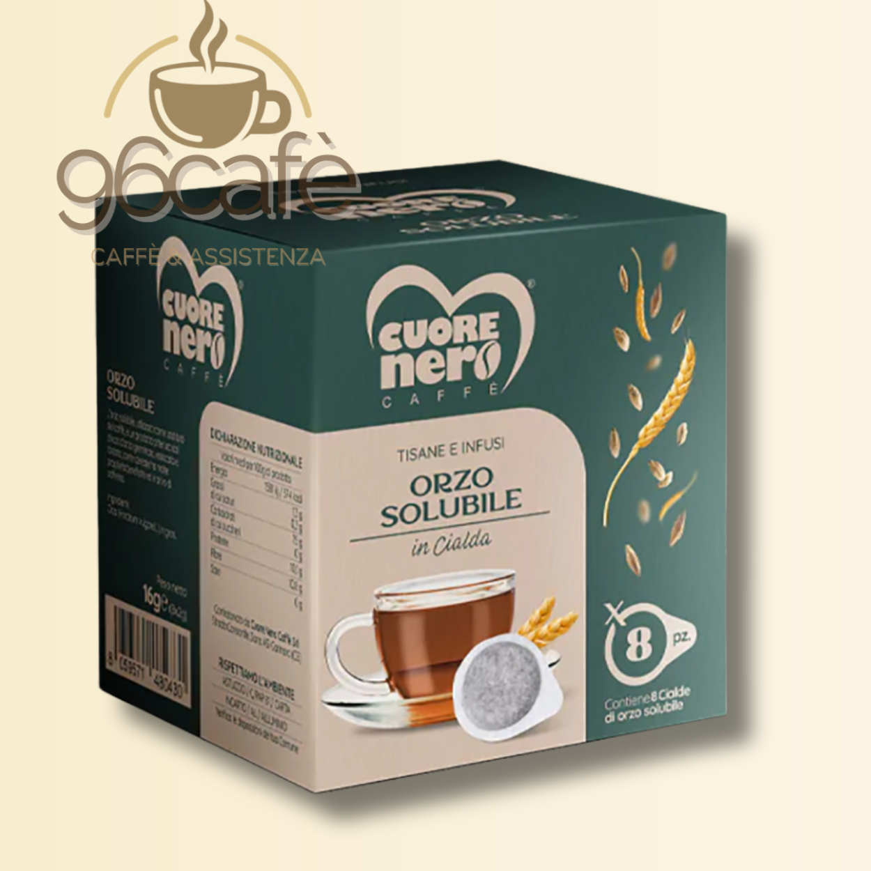 Tisane e Infusi in CIALDE - Vari Gusti – Confezioni da 8 Cialde – Selezione Aromi Fruttati e Rilassanti