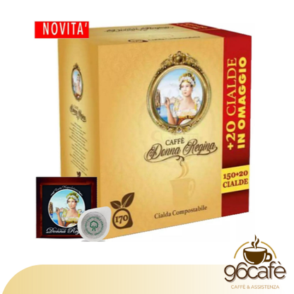 Donna Regina - 150 Cialde + 20 Omaggio (Caffè Borbone)