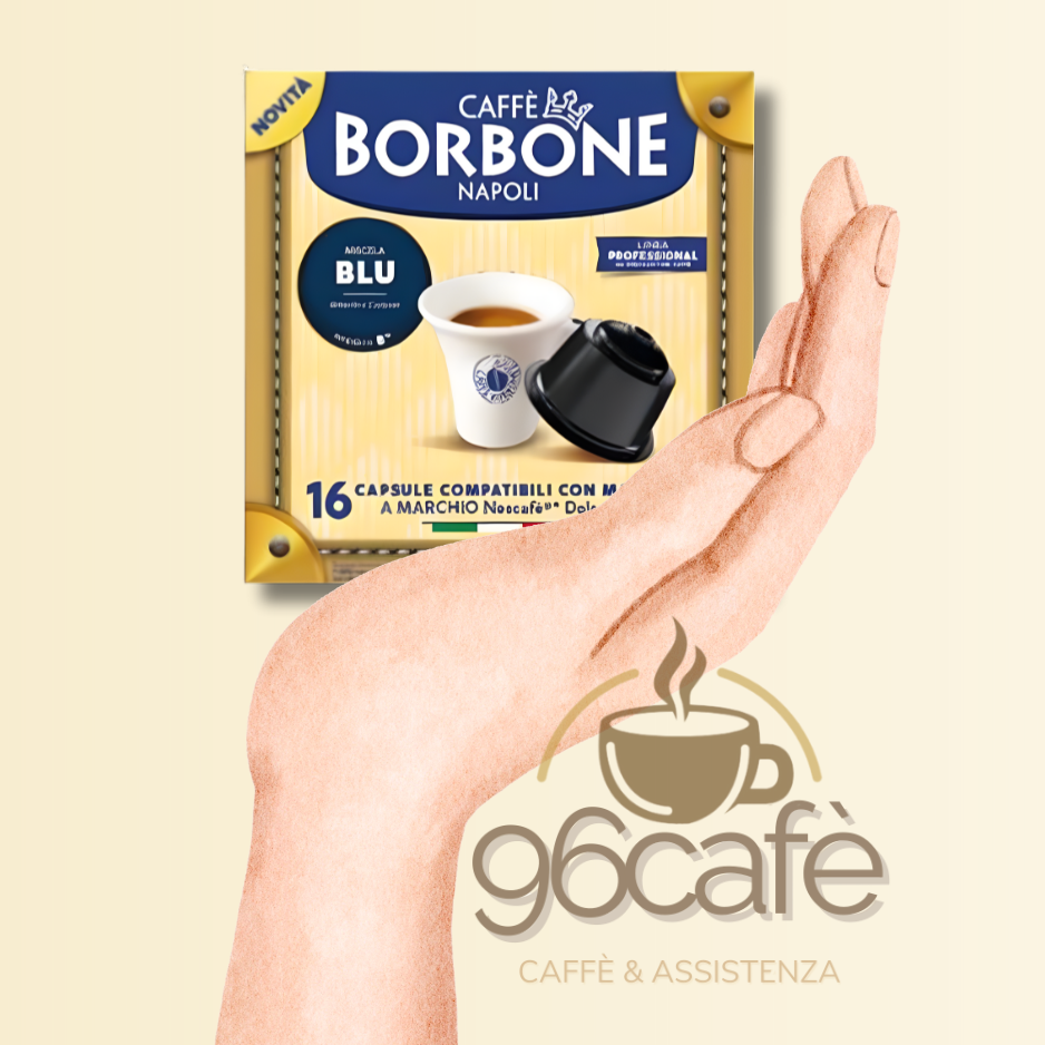 DOLCEGUSTO - Caffè Borbone - MISCELA BLU - Capsule Compatibili (16 • 50 • 64)