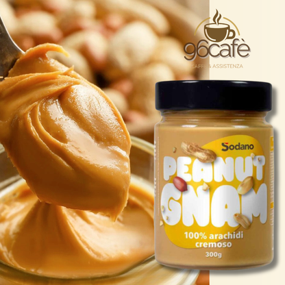 Burro di Arachidi 100% Cremoso – Peanut GNAM Sodano – 300g