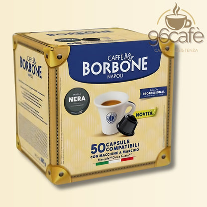 DOLCEGUSTO - Caffè Borbone - MISCELA NERA - Capsule Compatibili (16 • 50 • 64)