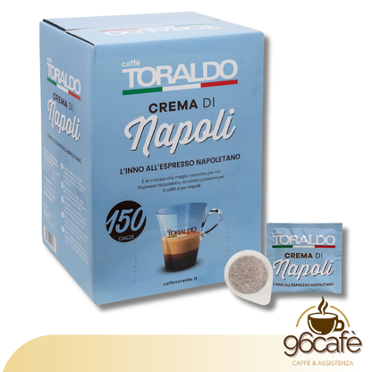 Caffè Toraldo - 150 Cialde - Crema di Napoli
