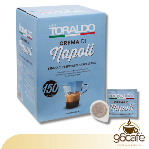 Caffè Toraldo - 150 Cialde - Crema di Napoli