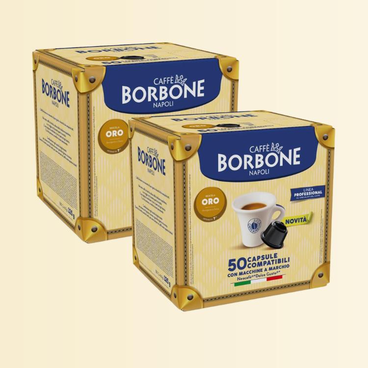 Caffè Borbone - DOLCEGUSTO - 50\100\150 Capsule Miscela Oro