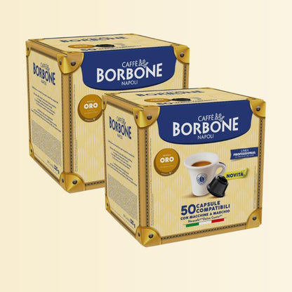 Caffè Borbone - DOLCEGUSTO - 50\100\150 Capsule Miscela Oro