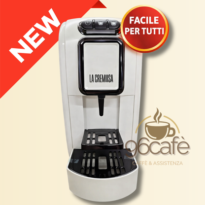 Novità Macchina a Cialde Toraldo “La Cremosa” – Senza Leva, Cialda a Scomparsa – Espresso Facile e Cremoso