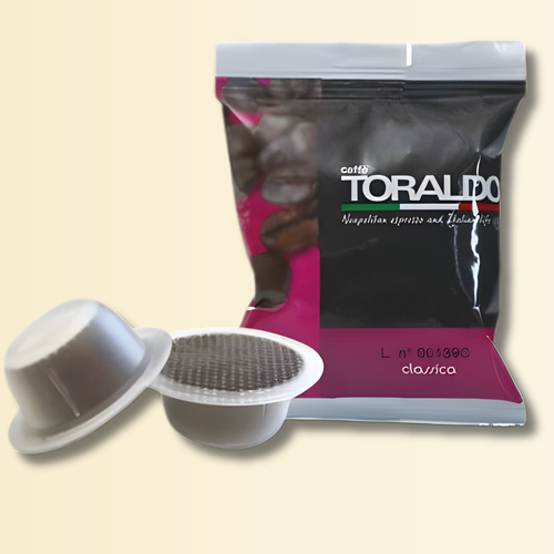 BIALETTI 100 Capsule - Caffè Toraldo - Miscela CLASSICA