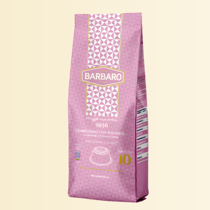 Caffè Barbaro per DOLCEGUSTO - 10 Capsule Miscela ROSA