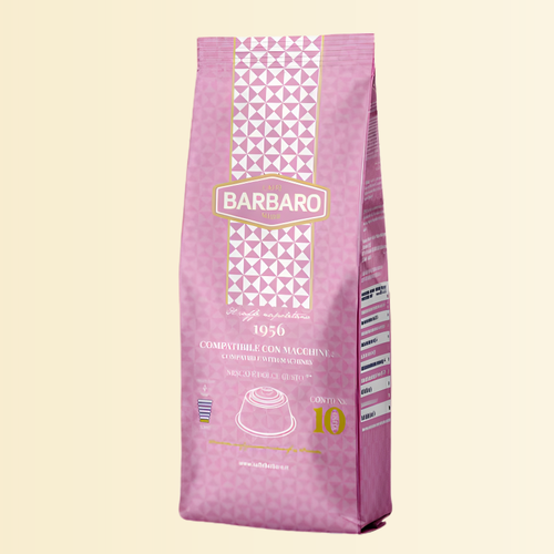 Caffè Barbaro per DOLCEGUSTO - 10 Capsule Miscela ROSA