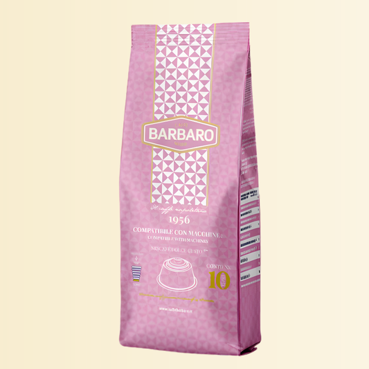 Caffè Barbaro per DOLCEGUSTO - 10 Capsule Miscela ROSA