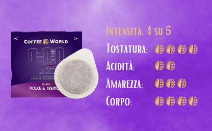 150 Cialde - Miscela Dolce&Cremoso - Cialde da 7,5g