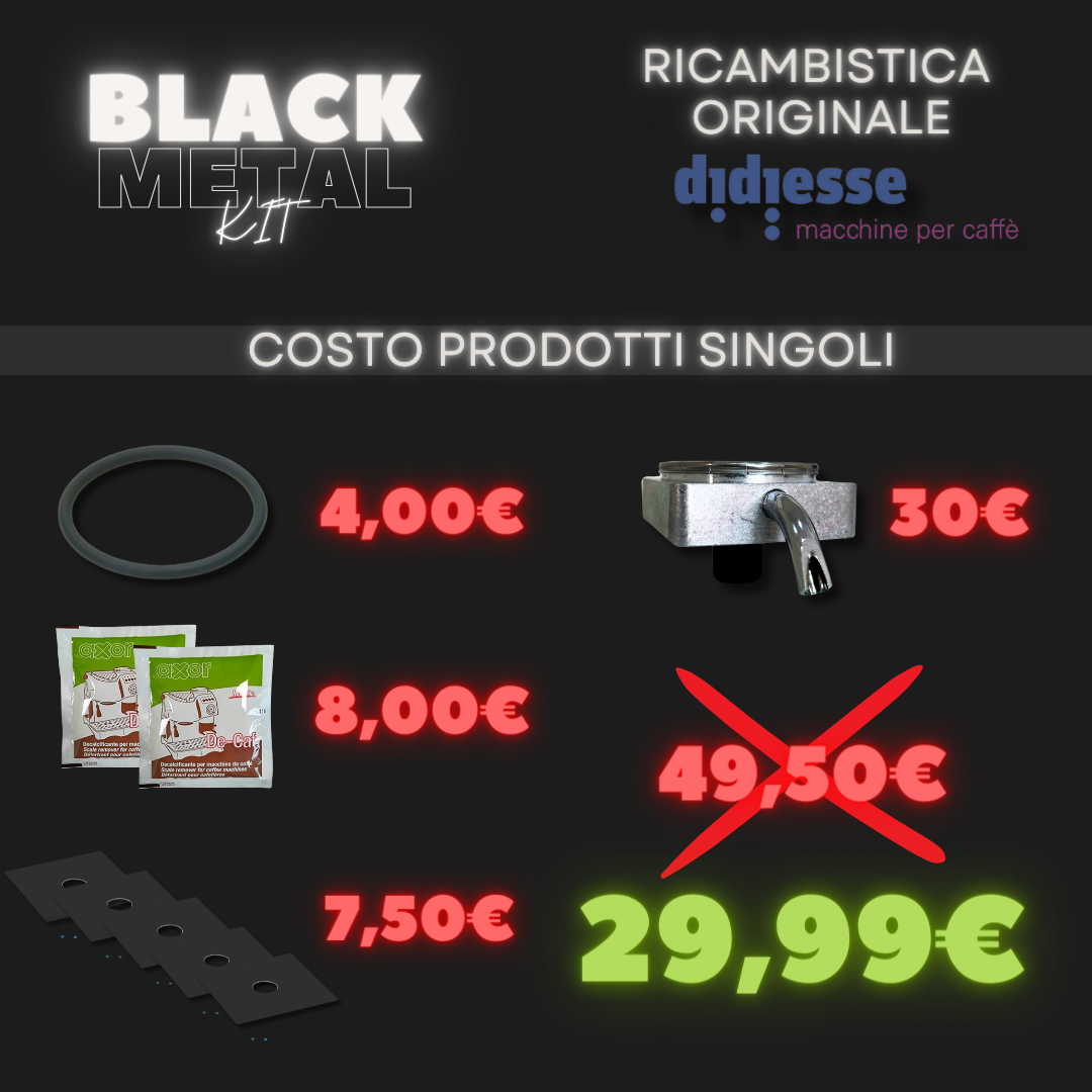 BLACK METAL KIT -  ( 30 DISPONIBILI )