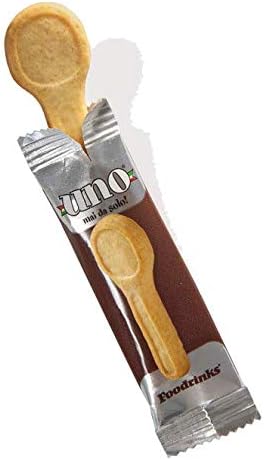 Cucchiaini Biscotto in Pasta Frolla – 12 Pezzi | Confezionati Singolarmente