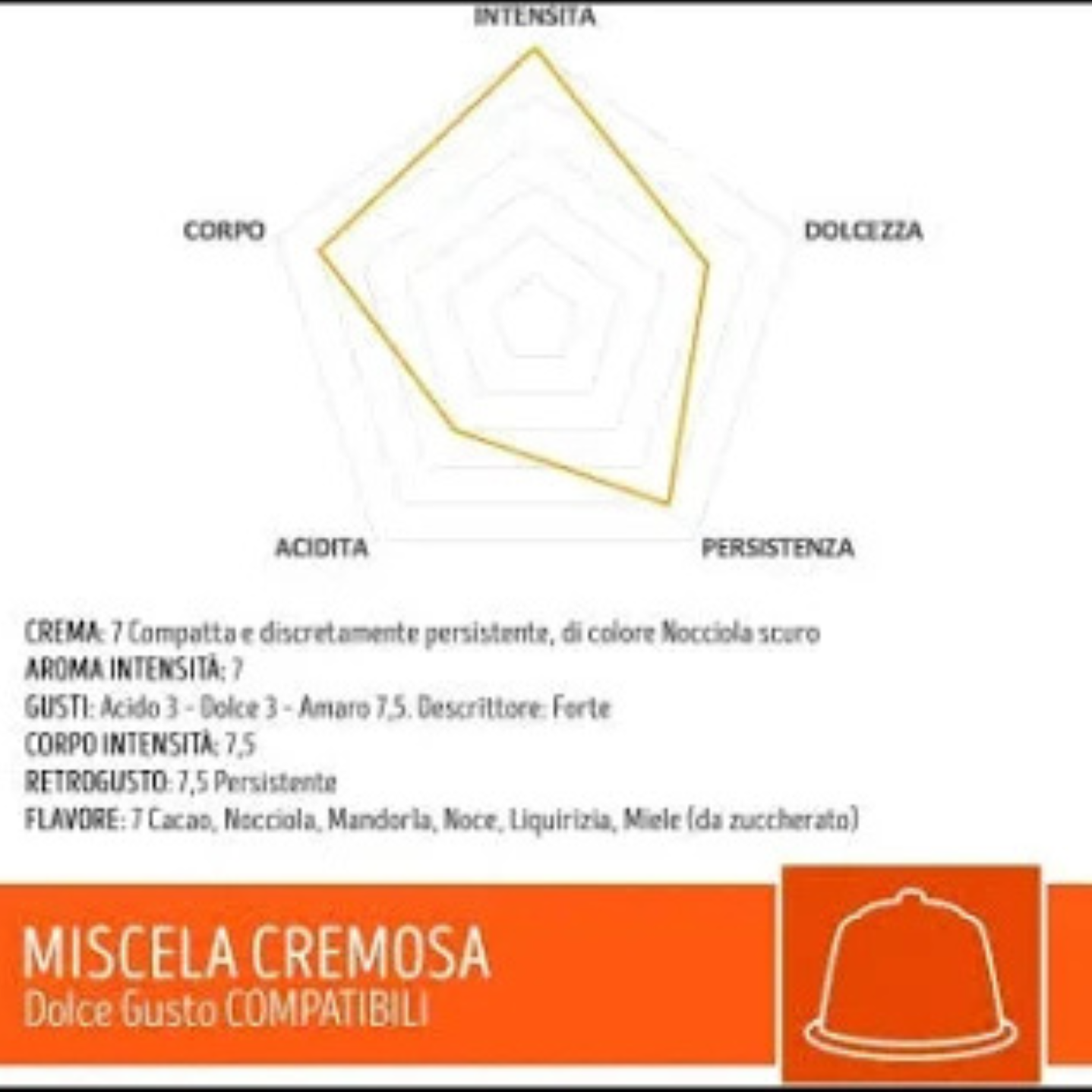 Caffè Toraldo per Dolcegusto - 20 Capsule Miscela Cremosa