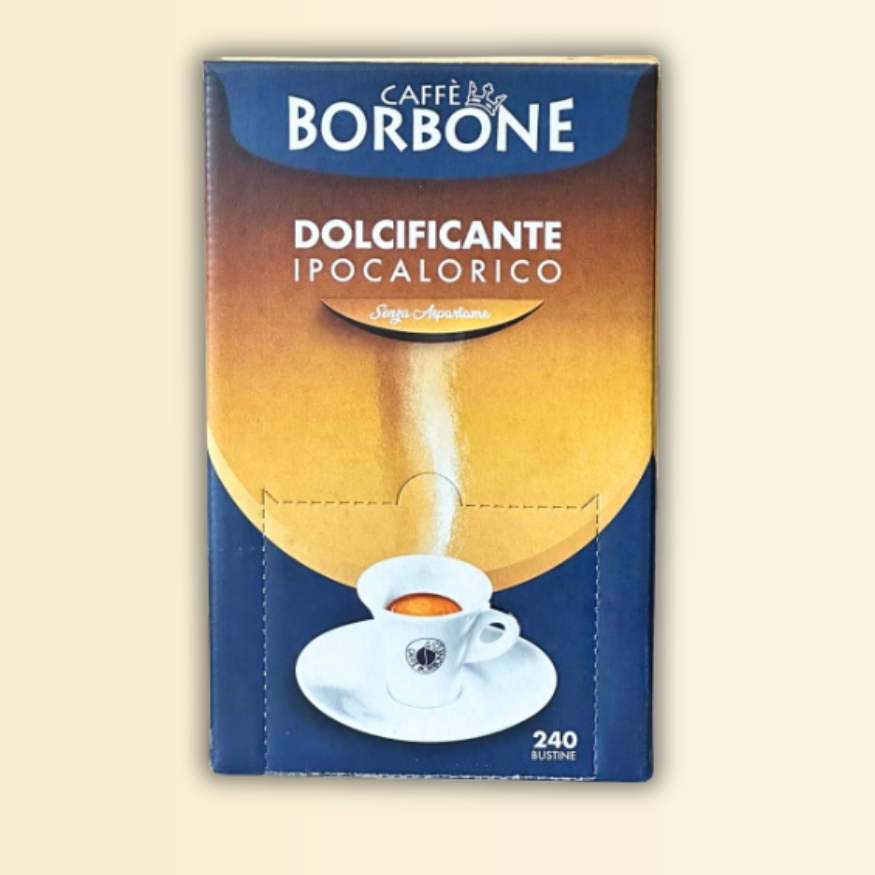 Dolcificante Ipocalorico Caffè Borbone - 240 Bustine Monodose