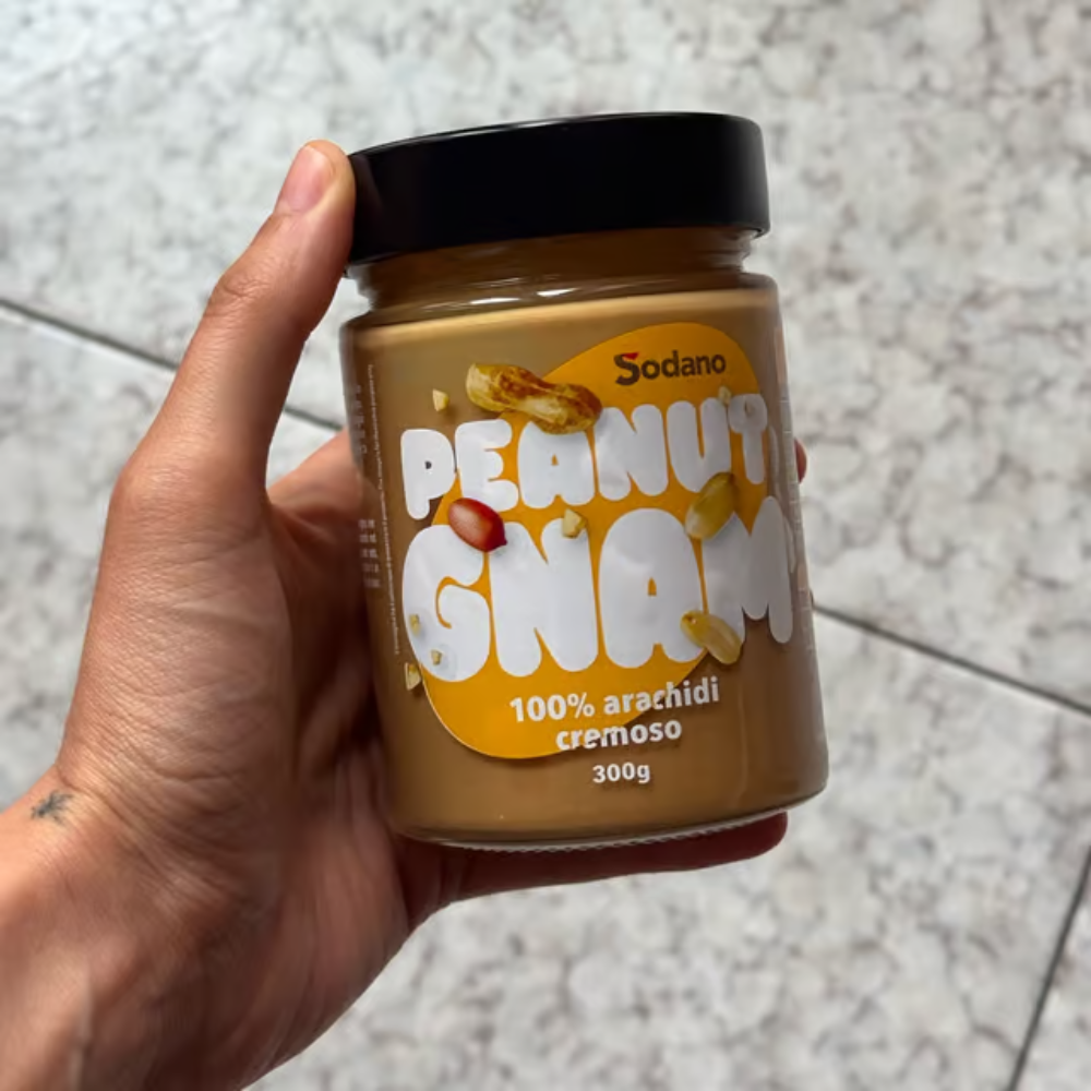 Burro di Arachidi 100% Cremoso – Peanut GNAM Sodano – 300g