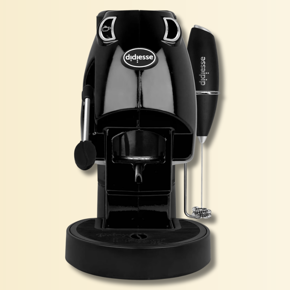 Baby Frog NERA - Coffee & Tea – Macchina da Caffè Multifunzione per Caffè e Tisane - Cialde ese44