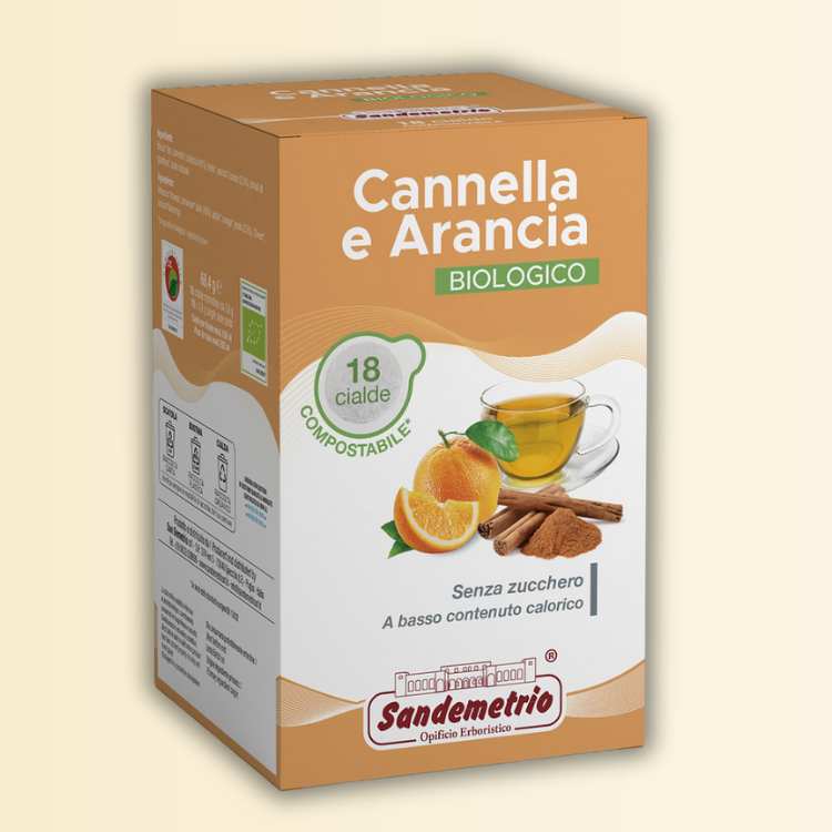 Tisane e Infusi San Demetrio – Cialde Filtro Carta - da 18 Cialde - VARI GUSTI