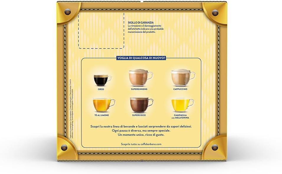 Caffè Borbone Miscela ROSSA – 90 Capsule Compatibili Nescafé Dolce Gusto | Maxi Formato