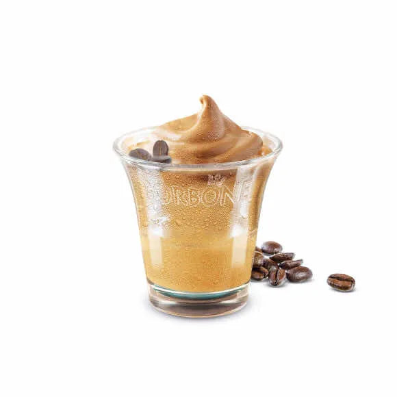 Crema Fredda al Caffè Borbone 550g + 2 Tazze in Ceramica — Kit Completo per la Tua Pausa Estiva