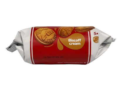 Lotus alla Crema – Monoporzione 5 Pezzi - Biscotti Caramellati Ripieni di Crema,